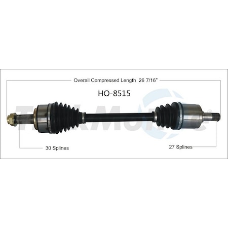 Surtrack Axle Cv Axle Shaft, Ho-8515 HO-8515